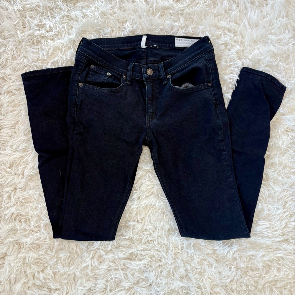 Rag & Bone Kensignton Skinny Jean - Coal - 27